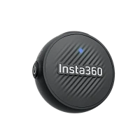 Microfon portabil pentru înregistrare vocală Insta360 Mic Air Transmitter, Fără fir, Negru