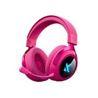Căști gaming MCHOSE X9, Fără fir/Cu fir, Rose Red