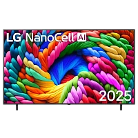 75" Nanocell SMART TV LG 75NANO90A6B, 3840x2160 4K UHD, webOS, Negru