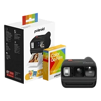Cameră Foto Polaroid Go Gen 3 + Color Film Bundle, Negru