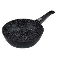 Tigaie adâncă RESTO 93041, 26cm, Negru