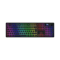 Tastatură HATOR Skyfall 100 PRO, Cu fir / Fără fir, Negru