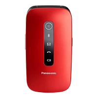 KX-TU550 Panasonic 4G Red Clam Shell