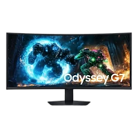 40" SAMSUNG Odyssey G7 G75F,Black,Curved-VA,5120x2160,185Hz,FreeSync,1msMPRT,350cd,HRD10,DP+HDMI+USB