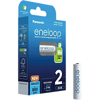 Acumulatori Panasonic BK-4MCDE/2CP, AAA, 800mAh, 2buc.