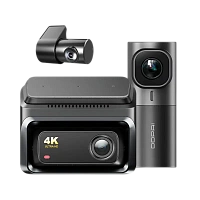 Set Dash Cam față și spate DDPAI Dashcam Z60 + Rear Cam + Interior Cam, Negru