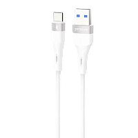 Cablu USB (Type-C), Proove Light Silicone Plus USB to Type-C 3A (1m), White