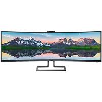 48,8" Monitor Philips 499P9H, VA 5120x1440 Dual QHD, Negru
