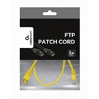 Patch cord Cablexpert PP22-1M/Y, Cat5e FTP, 1m, Galben