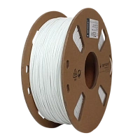 Filament pentru imprimantă 3D Gembird 3DP-PLA-FL-01-W, PLA, Alb, 1.75 mm, 1kg