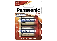 Baterii Panasonic Pro Power (D) LR20XEG/2BP, D, 2buc.