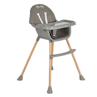 Scaun de masa 2 in 1 Moni Biscotti 2 in 1 grey