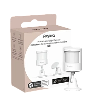 Detector de mișcare AQARA Motion and Light Sensor P2, Alb