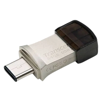 Memorie USB Transcend JetFlash 890, 64GB, Argintiu