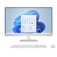 Computer All-in-One HP 27-cr0085ci, 27", AMD Ryzen 5 7520U, 16GB/512GB, Fără SO, Alb