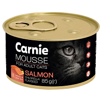 Hrană umedă pentru pisici Carnie PATE cu somon, păstrăv, chlorella și jeleu – 85 g
