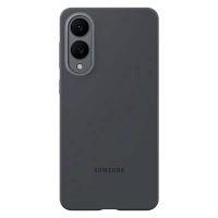 Husă Samsung Silicone Cover pentru Galaxy S25 Edge, Negru