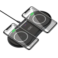 Încărcător wireless XO WX025, 20W, Negru