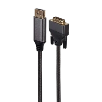 Cablu Video Cablexpert CC-DPM-DVIM-4K-6, DisplayPort (M) - DVI-D (M), 1,8m, Negru
