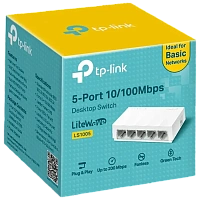 Switch de rețea TP-LINK LS1005, 5x 10/100 Mbps