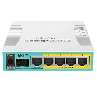 Router MikroTik hEX PoE, Alb
