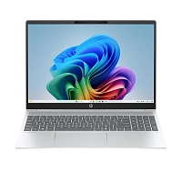 Laptop 16" HP OmniBook 5 Laptop AI 16, Glacier Silver, Intel Core Ultra 7 255U, 16GB/1024GB, FreeDOS