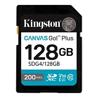 Card de Memorie Kingston Canvas Go! Plus, 128GB (SDG4/128GB)