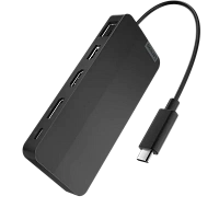 Stație Docking Lenovo USB-C Dual Display Travel Dock, Negru