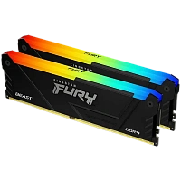 Memorie RAM Kingston FURY Beast RGB, DDR4 SDRAM, 3600 MHz, 16GB, KF436C17BB2AK2/16