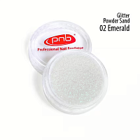 Glitter Sand Powder  02 Emerald, 1 g