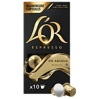 Cafea L'OR Espresso Or Absolu, 10 buc