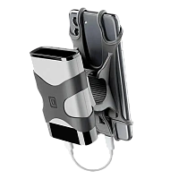 Suport de telefon pentru bicicleta Cellularline Bike Holder, Rider, Negru
