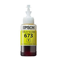 Recipient de cerneală Epson T673, 70ml, Galben
