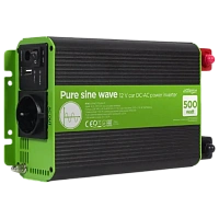 Invertor Auto Energenie EG-PWC-PS500-01, 500W, Multicolor