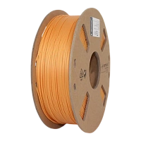 Filament pentru imprimantă 3D Gembird 3DP-PLA+1.75-02-GL, PLA+, Auriu, 1.75 mm, 1kg