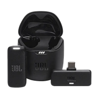 Microfon portabil pentru înregistrare vocală JBL Quantum Stream USB-C, Fără fir, Negru