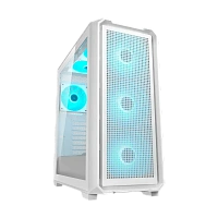 Carcasă PC Cougar MX600 Air PRO White, Midi-Tower, Fără PSU, Alb