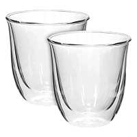 Set de pahare DeLongh DLSC300 90 ml, 2 buc, Transparent