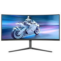 34" Monitor Gaming Philips 34M2C6500, QD OLED 3440x1440 WQHD, Negru