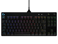 Tastatură Logitech G Pro, Cu fir, Negru