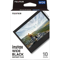 Fujifilm Instax Wide Film (10 sheets), Black Frame
