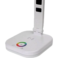 Lampa de birou Platinet PDL711RGB, Alb