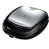 Aparat pentru sandwich multifunctional Tefal SW341D12, Argintiu | Negru