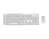 Set Tastatură + Mouse Logitech MK295, Fără fir, Alb