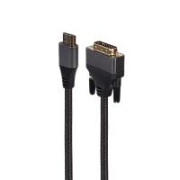Adaptor Video Cablexpert CC-HDMI-DVI-4K-6, HDMI (M) - DVI-I (M), 1,8m, Negru