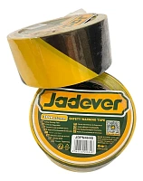 Bandă adezivă de marcaj (galben/negru) 30mx50mm Jadever