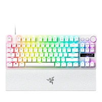 Tastatură Razer Huntsman V3 Pro TKL 8KHz, Cu fir, Alb