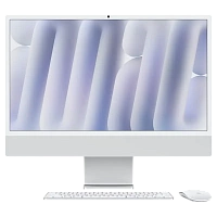 Computer All-in-One Apple iMac A3137, 24", M4 with 10-core CPU and 10-core GPU, 24GB/512GB, macOS Sequoia, Argintiu