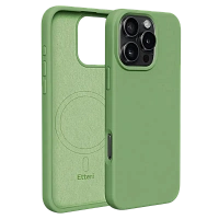 Husă Etteri Silicone Mag pentru Apple iPhone 16 Pro Max, Verde deschis