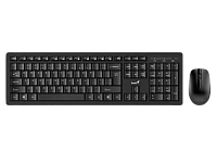 Set Tastatură + Mouse Genius KM-8200, Fără fir, Negru